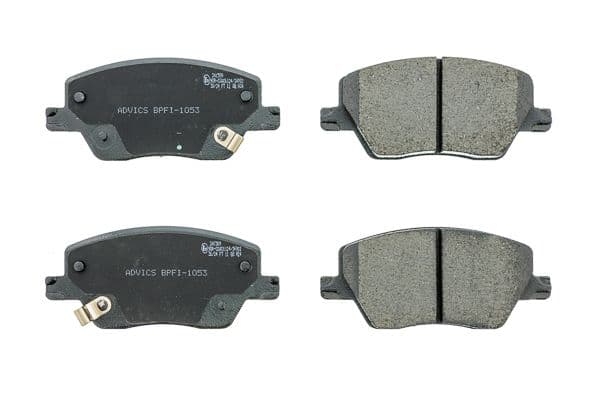 bpfi1053 Aisin Гальмівні колодки для Fiat Tipo