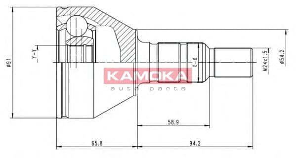 6039 Kamoka ШРУС