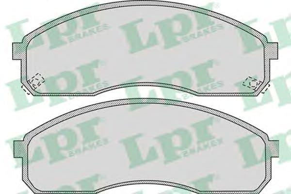 05P1072 LPR Гальмівні колодки для Kia Pregio