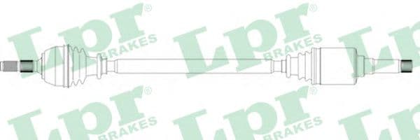 DS16038 LPR Полуось