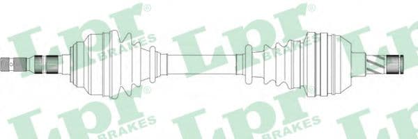 DS37099 LPR Полуось