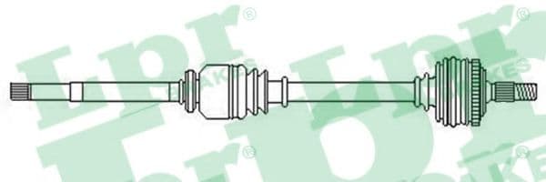 DS52224 LPR Піввісь