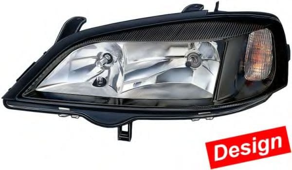 1EG 007 640-401 Behr Hella Основна фара для Opel Astra