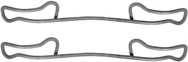 8DZ 355 201-241 Behr Hella Комплектуючі гальмівного супорта