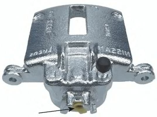 8AC 355 387-421 Behr Hella Гальмівний супорт для Nissan Micra
