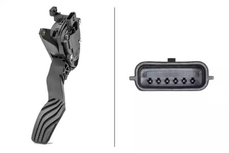 6pv012902701 Behr Hella Датчик положения педали акселератора для Nissan Micra