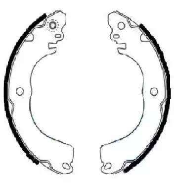 8db355022311 Behr Hella Гальмівні колодки