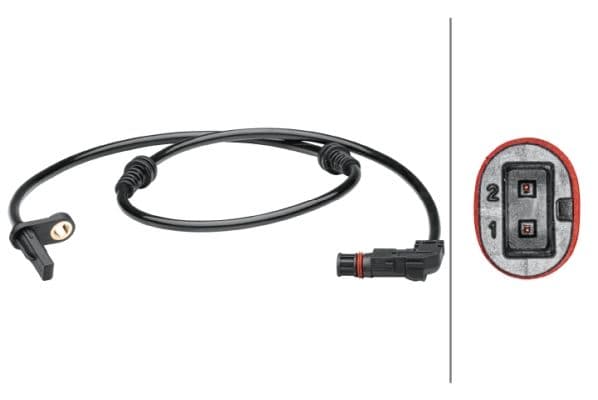 6pu012679351 Behr Hella Датчик ABS