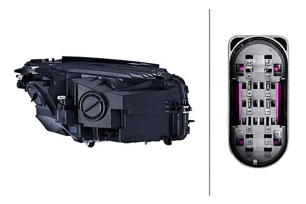 1eg354877011 Behr Hella Основна фара для Mercedes GLC-Class