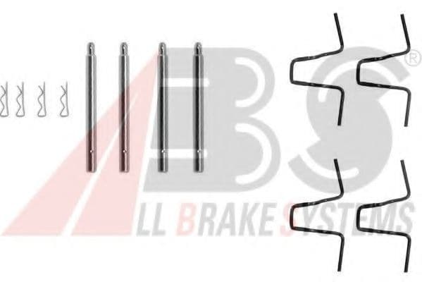 0978Q A.B.S. Компоненти дискових гальмівних колодок