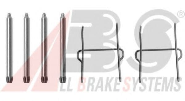 1081Q A.B.S. Компоненти дискових гальмівних колодок