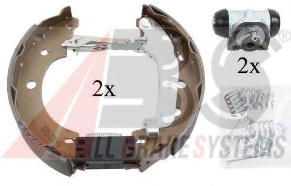 111414 A.B.S. Тормозные колодки для Renault Kangoo