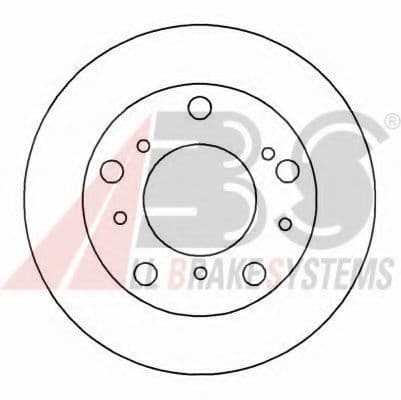 15035 A.B.S. Гальмівний диск