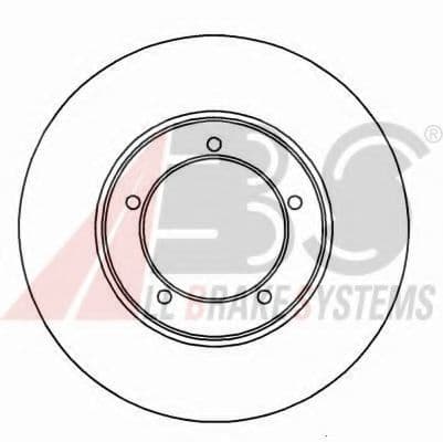 15758 A.B.S. Гальмівний диск