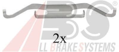 1680Q A.B.S. Комплектующие дисковых тормозных колодок