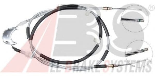 K10695 A.B.S. Трос ручного гальма для Ford Fiesta