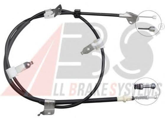 K12070 A.B.S. Трос ручного гальма
