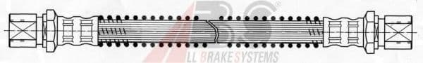 SL 4229 A.B.S. Тормозной шланг для Porsche 911