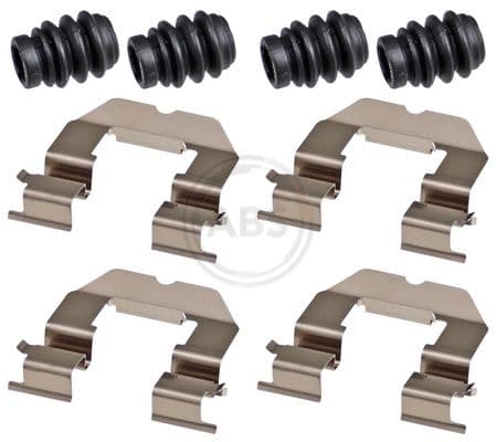 0126q A.B.S. Комплектующие дисковых тормозных колодок для BMW 3 Series