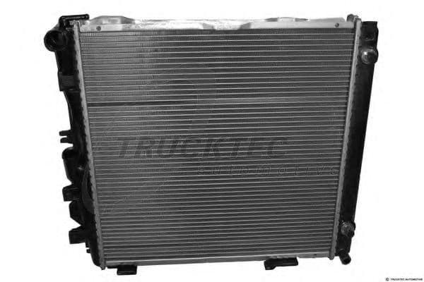 02.40.144 Trucktec Automotive Радіатор охолодження двигуна для Mercedes S-Class