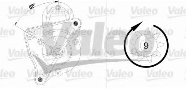 433321 Valeo Стартер