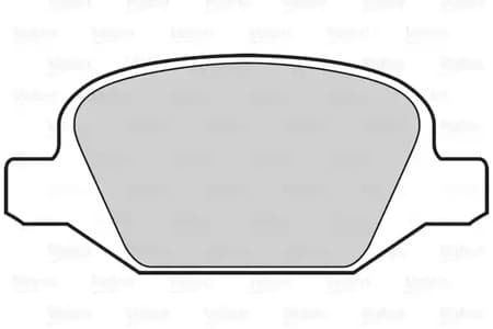 302024 Valeo Тормозные колодки