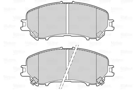 302164 Valeo Тормозные колодки