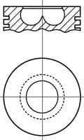 87-119800-00 Nüral Поршень двигуна
