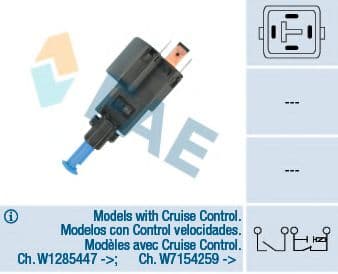 24518 FAE Вимикач стоп-сигналу