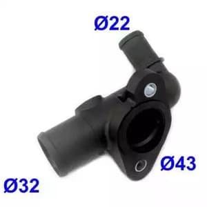 93182 Meat & Doria Фланець охолоджувальної рідини