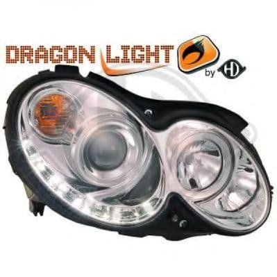 1626385 Diederichs Основная фара для Mercedes CLK-Class