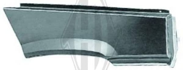 3430006 Diederichs Крыло переднее для Fiat Panda