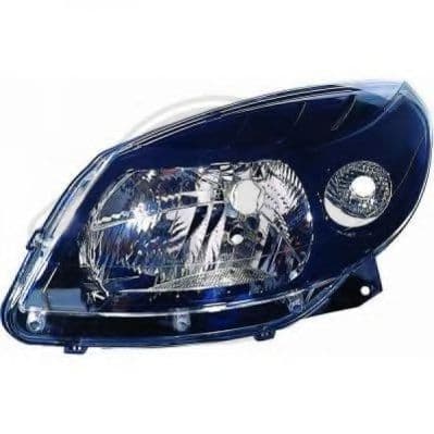 4455083 Diederichs Основна фара для Dacia Sandero