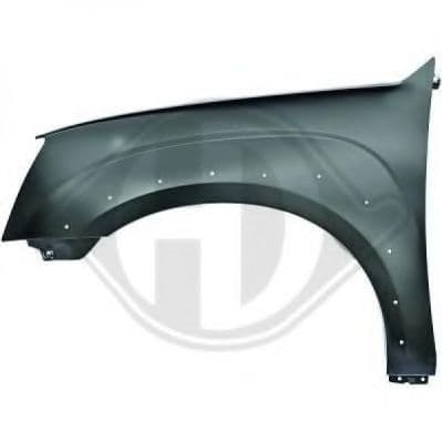 5403807 Diederichs Крыло переднее для Isuzu D-Max