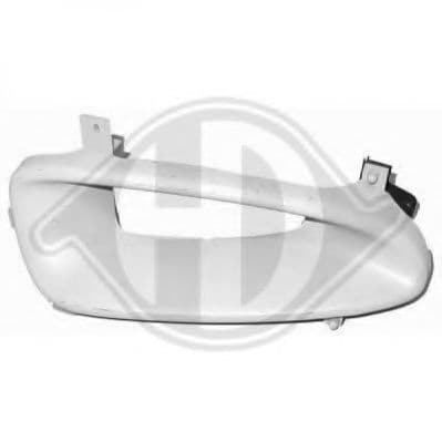 6530063 Diederichs Облицювання бампера для Kia Clarus