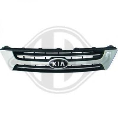 6581840 Diederichs Решітка радіатора для Kia Carnival