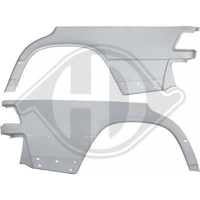 9140232 Diederichs Крило заднє для Mercedes 190