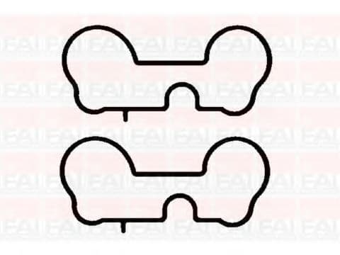 IM766A Fai Комплект прокладок впускного коллектора