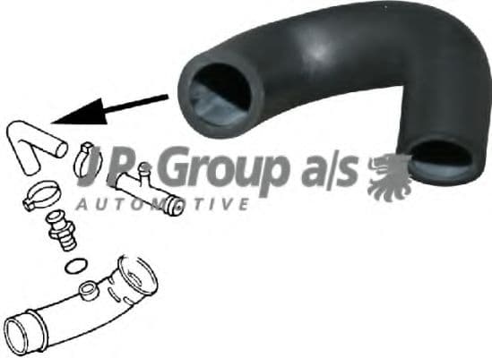 8115652306 JP Group Шланг вентиляции топливного бака