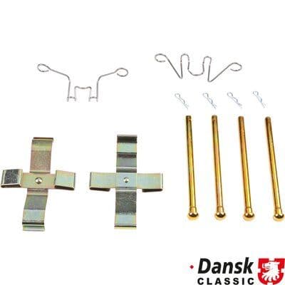 1664000110 JP Group Компоненти дискових гальмівних колодок для Porsche 944