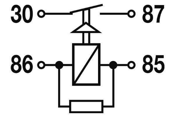 mr112 Mahle Реле паливного насоса