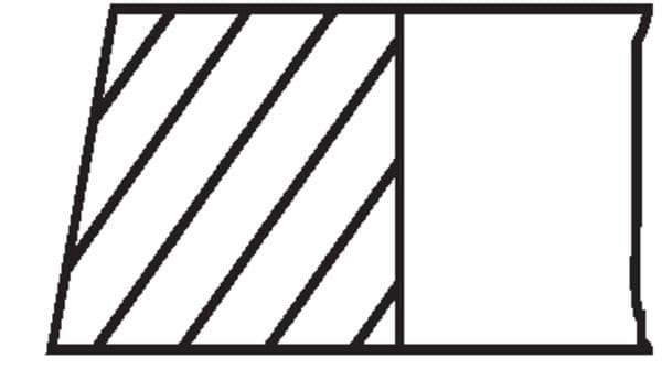 028rs101150n1 Mahle Комплект поршневых колец