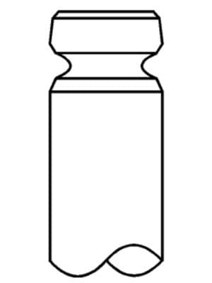 031va32031000 Mahle Випускний клапан