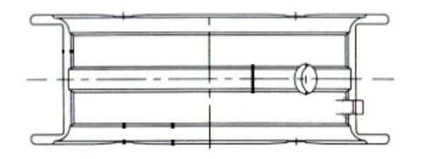 011fl21059000 Mahle Подшипник коленвала