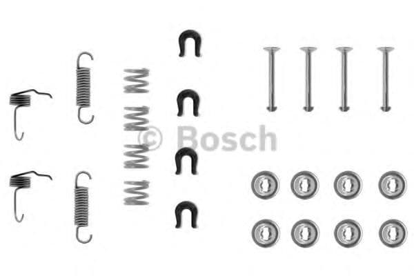 1 987 475 174 Bosch Монтажный комплект барабанных тормозных колодок