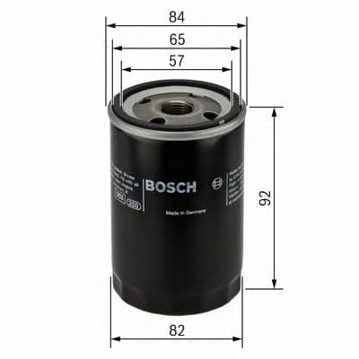 0 986 452 015 Bosch Оливний фільтр