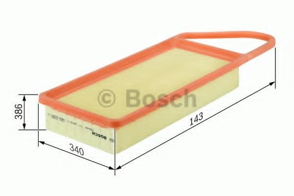 F 026 400 005 Bosch Повітряний фільтр