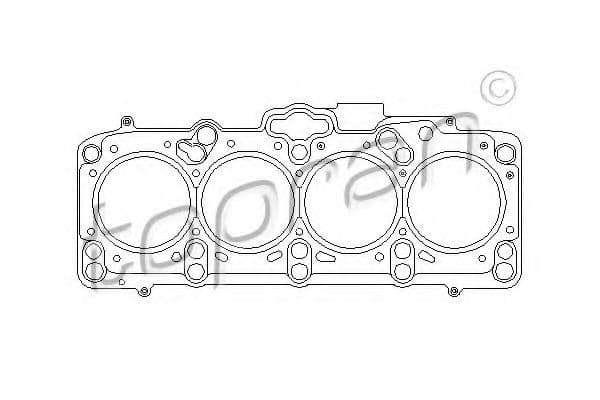 109 358 Topran Прокладка ГБЦ