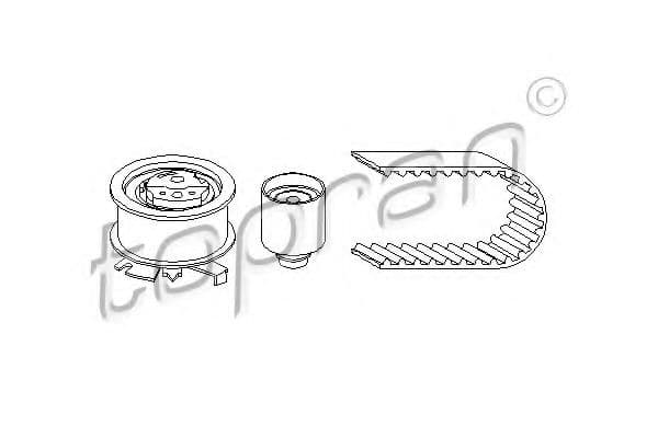 111 198 Topran Комплект ремня ГРМ