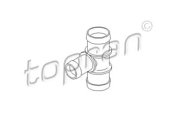 111 218 Topran Соединитель шлангов